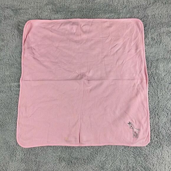 Parent's Choice Baby Waffle Weave Blanket One Size Thermal Pink 100% Cotton Rein - Picture 1 of 12